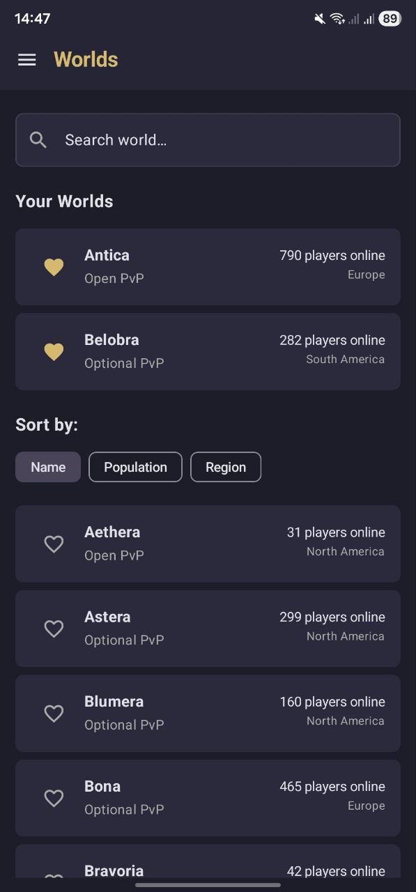 Chat Tibia Tibia Companion